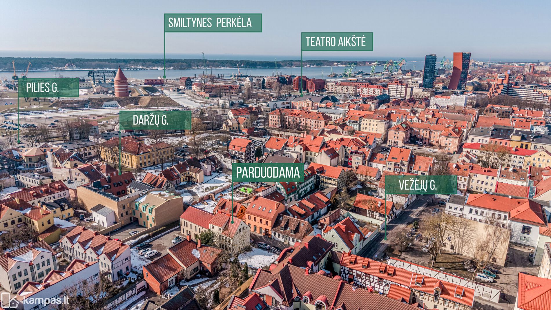 Main Image Klaipėda, Senamiestis, Daržų g.